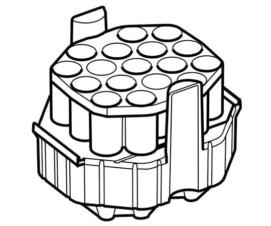 63-8460-52　Adapter 5/15mL Conical Tube, for Plate S-4xUniversal rotor　5910 752.008