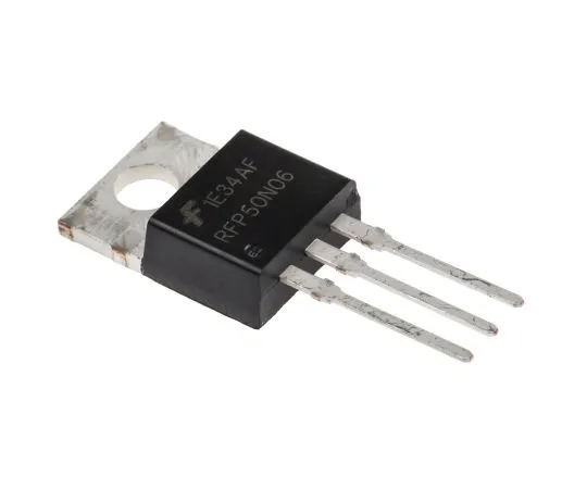 63-4764-91　RFP50N06 N-Channel MOSFET, 50 A, 60 V MegaFET, 3-Pin TO-220AB ON Semiconductor　RFP50N06