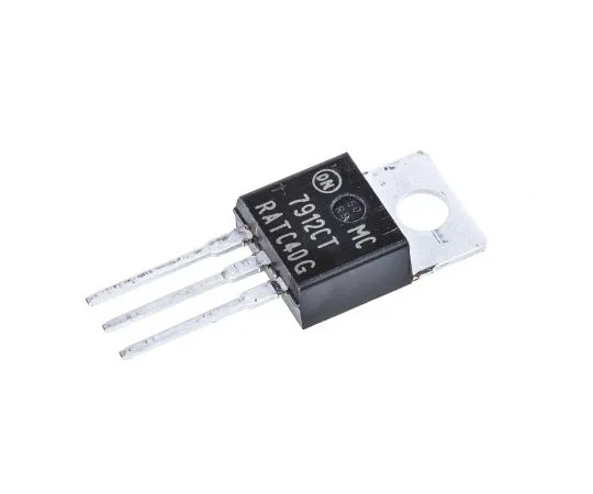63-4843-60　ON Semiconductor, -12 V Linear Voltage Regulator, 1A, 1-Channel Negative, ±4% 3-Pin, TO-220 MC7912CTG　MC7912CTG