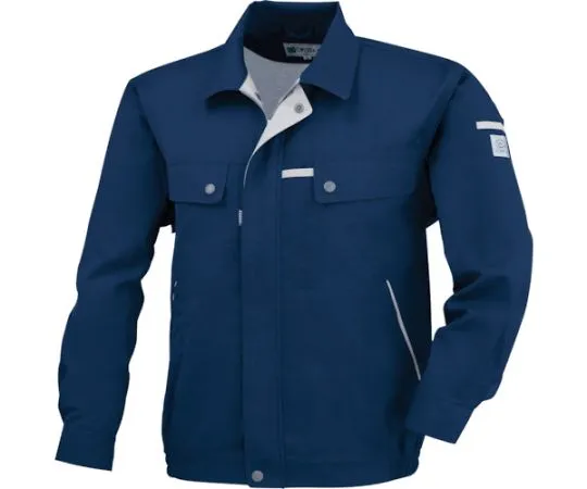 65-8359-65　Long Sleeve Blouson Deep Navy 3L　1554-19-3L