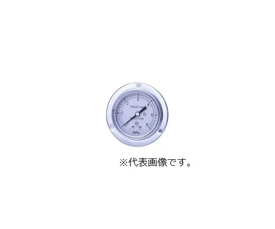 67-4838-09　HNT Pressure Gauge - General (Front Flange) DU1/4-60:0.6MPA　0354-01-0018335