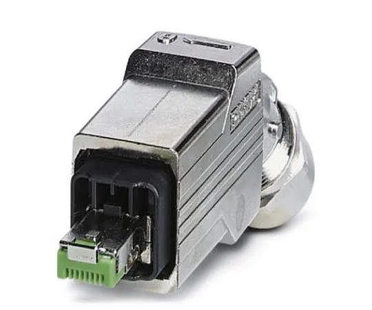63-4687-66　Phoenix Contact CUC-V14-C1ZNI-B/R4E8 Series, Male Cat5 RJ45 Connector　1422662