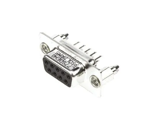 63-4892-44　Amphenol L77SD Series, 9 Way Panel Mount PCB D-sub Connector Socket, 2.74mm Pitch, with 4-40 UNC, Threaded Insert　L77SD EH09S OL2 RM5