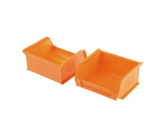 63-4806-58　RS PRO Orange Plastic Stackable Storage Bin, 50mm x 100mm x 90mm　469-6728