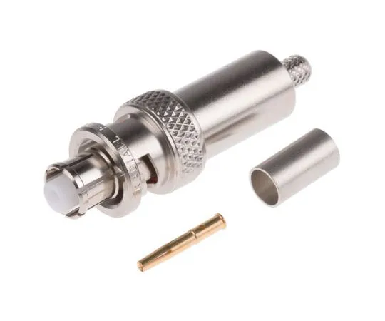 63-4728-49　Radiall Straight 50Ω Cable Mount SHV Connector, Plug, Crimp Termination KX15, RG141, RG58　R317072000