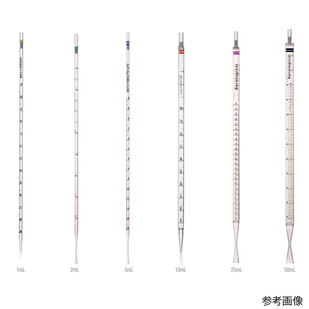 68-5242-15　Sterile Cellological Pipette 10 mL Red Individual Packaging 50 pcs x 10 Small Bags Plastic Packaging　CELCUMG011000104P