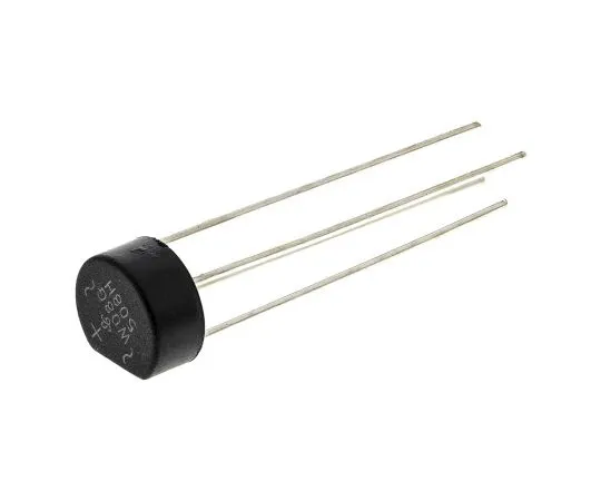 63-4898-85　Vishay W08G-E4/51, Bridge Rectifier, 1.5A 800V, 4-Pin WOG　W08G-E4/51