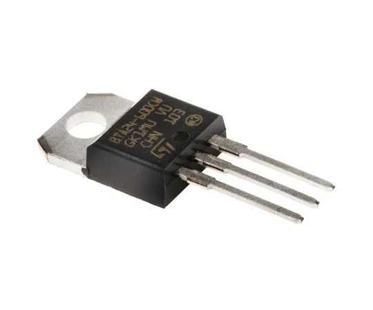 63-4821-12　BTA24-600CWRG 25A, 600V, TRIAC, Gate Trigger 1.3V 35mA, 3-pin, Through Hole, TO-220AB STMicroelectronics　BTA24-600CWRG