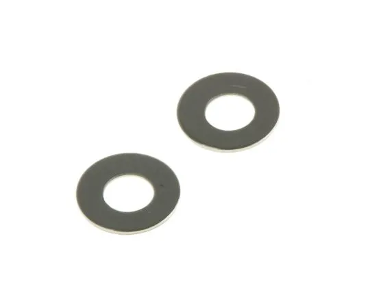 63-4745-06　Stainless Steel Plain Washer, 0.3mm Thickness, M2 (Form A), A4 316　248-4595