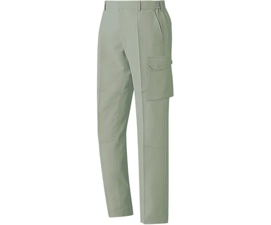 67-6624-46　All Year Work Wear Antistatic JIS Compliant Product Unisex Stretch Cargo Pants Earth Green SSS　VE746C-SSS