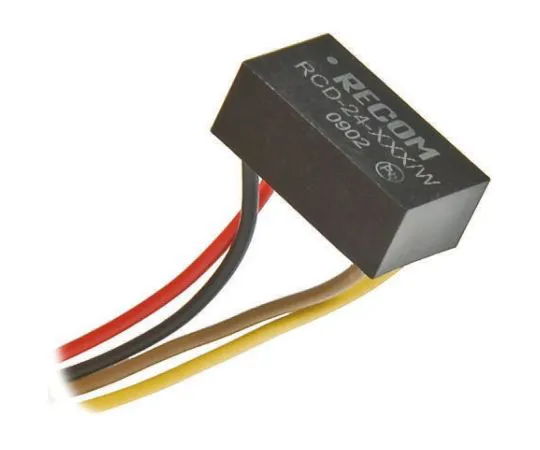 63-4933-59　Recom RCD-24-1.00/W, Constant Current LED Driver 31W 3 → 33V 1A　RCD-24-1.00/W