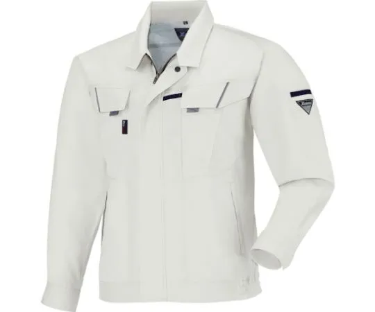 65-8488-04　Long Sleeve Blouson Silver Gray 3L　7564-22-3L