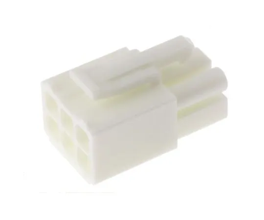 63-4827-02　JST EL Male Connector Housing, 6 Way, 2 Row　ELP-06V