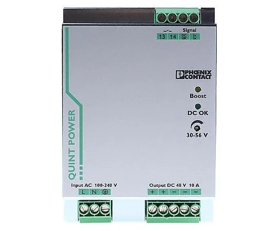 63-4927-61　Phoenix Contact, QUINT-PS/1AC/48DC/10 PSU, 48V dc Output Voltage, 10A output current　2866682