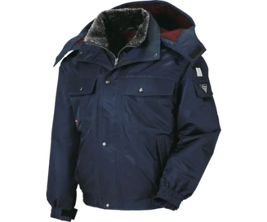65-8458-80　Waterproof Winter Blouson Navy 3L　572-10-3L