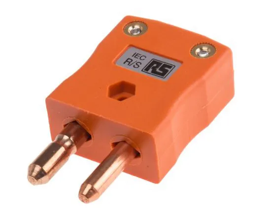 63-4799-23　RS PRO IEC Standard In-Line Plug Connector for *** with Type R/S Thermocouple Type R/S, Standard　456-0039