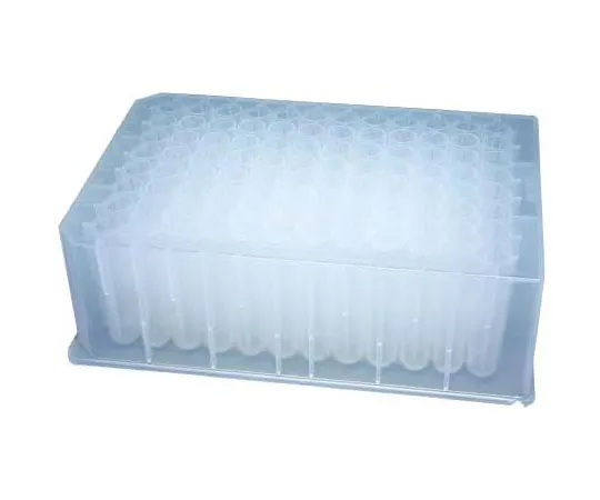 65-3804-74　Deep Well Plate 96well Round Bottom, P.P Made, 40 Pieces Included　BM4211-11