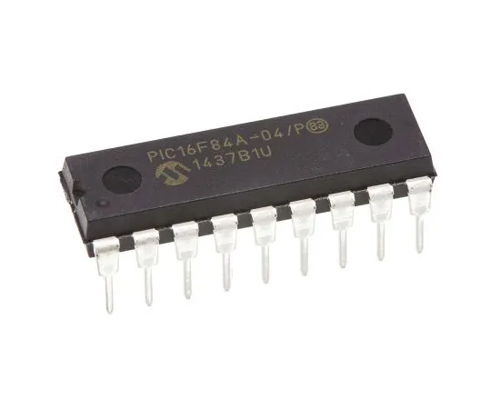 63-4777-48　Microchip PIC16F84A-04/P, 8bit PIC Microcontroller, 4MHz, 1024 x 14 words, 64 x 14 words Flash, 18-Pin PDIP　PIC16F84A-04/P