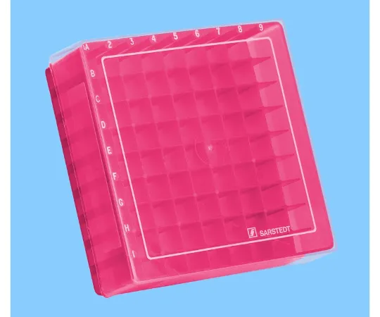 63-2984-79　81 Hole Storage Box Pink　93.876.281