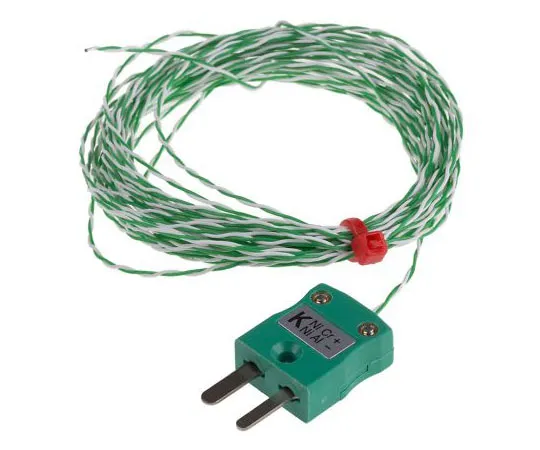63-4670-80　RS PRO Type K Thermocouple 5m Length, 1/0.2mm Diameter → +260°C　123-6306