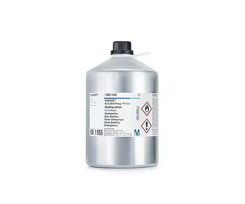 61-0288-43　Diethyl Ether for Analysis Emsure(TM) ACS, ISO, Reag. pH Eur 100921 1L　1.00921.1000