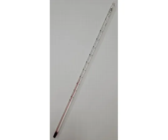 65-6874-23　Red Liquid Rod Thermometer 0~50℃　JC-2066