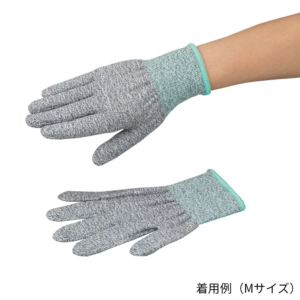 4-3164-01　Cut Resistance Gloves (Level 5, No Coat) Yellow LL Size