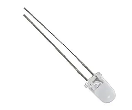 63-4803-70　3.3 V Blue LED 3mm Through Hole, Kingbright L-7104QBC-D　L-7104QBC-D