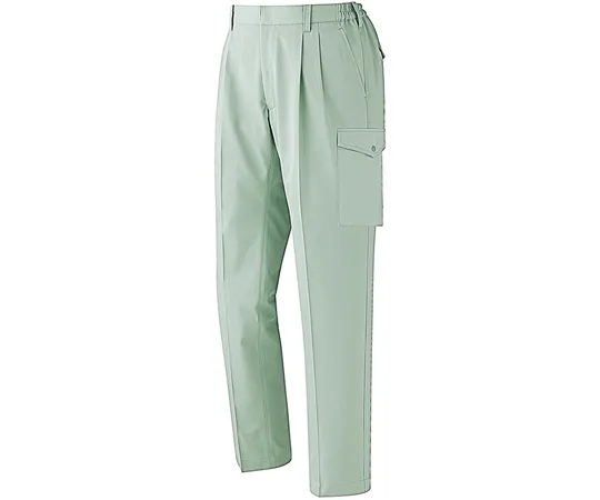67-6623-61　All Year Work Wear Unisex E/C Cargo Sacks Antistatic Light Green S　G346NC-SITA-S