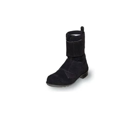 64-6540-29　Heat Resistant Boots Velcro Black 23.5 cm　B520
