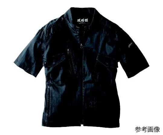 65-8426-51　Short Sleeve Blouson Stone Black 3L　2231-91-3L