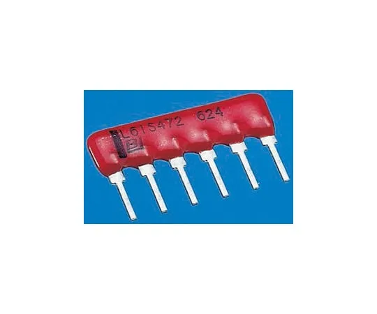 63-4852-84　Bourns Bussed Resistor Network 3.3kΩ ±2% 9 Resistors, 1.25W Total, SIP package 4600X Through Hole　4610X-101-332LF