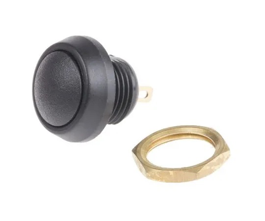 63-4745-21　ITW Single Pole Single Throw (SPST) Momentary Miniature Push Button Switch, 13.6 (Dia.)mm, Panel Mount　59-511