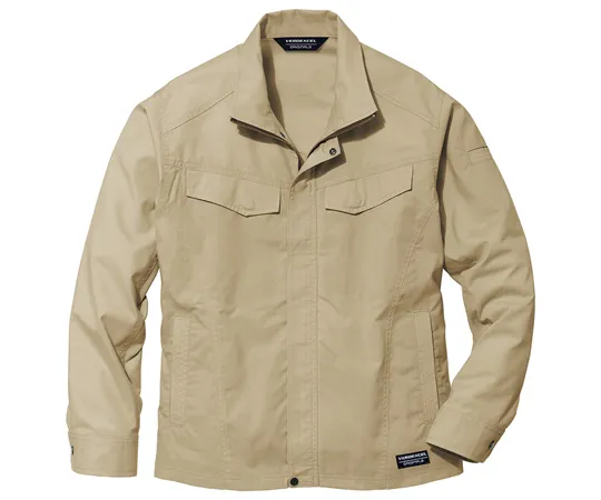 65-1297-65　［Discontinued］Work Clothes, VERDEXCEL Unisex Long Sleeve Blouson Khaki SSS VES2640-UE-SSS　VES2640-UE-SSS