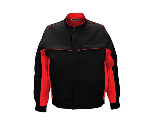 63-1785-48　Long Sleeve Jacket Blackx Red　2626-74-S