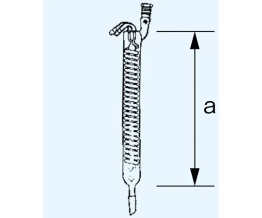 65-8664-42　Chiller Jim Funnel Type Top 15 Bottom 15 a Length 100 mm　4109-100
