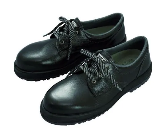 67-3124-91　JIS Certified Rubber Tech Rubber Sole Safety Shoes for Women Black 22.0 cm　LRT910-BK-22.0