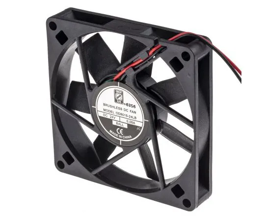 63-4867-59　RS PRO Axial Fan, 80 x 80 x 15mm, 23cfm, 2.4W, 24 V dc　541-5255
