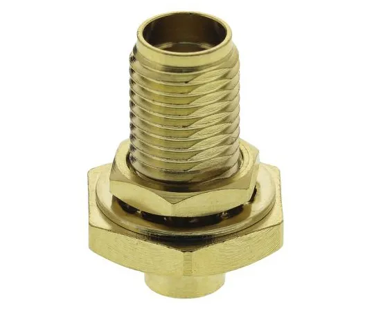 63-4874-07　RS Pro Straight Panel Mount Bulkhead Fitting SMA Bulkhead, Crimp Termination RG402　546-3147