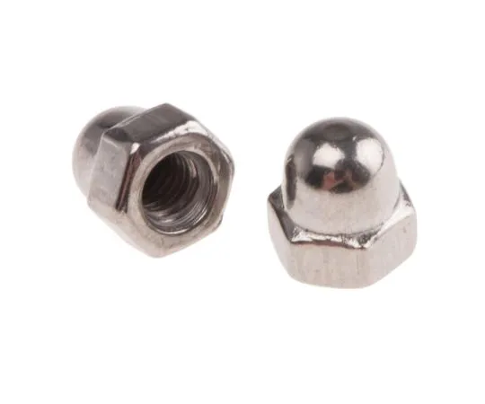 63-4745-02　M3 A4 316 Plain Stainless Steel Dome Nut　248-4450