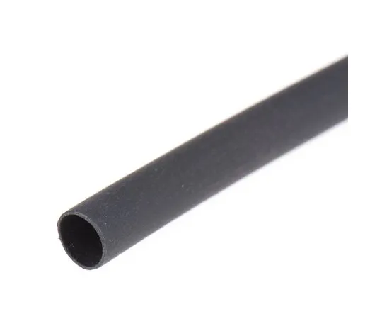 63-4789-51　RS Black No Heat Shrink Tubing 3.2mm Sleeve Dia. x 300mm Length 2:1 Ratio　417-7249
