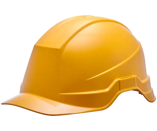 67-6629-30　ABS Helmet (α Liner) "Ear Muff/Disaster Prevention Surface" Mountable Yellow　SC-23BDR2-Y