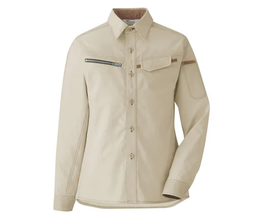 65-1315-97　Ladies' Work Clothes, VERDEXCEL Shirt Ivory No. 7 VELS2530UE-7　VELS2530-UE-7