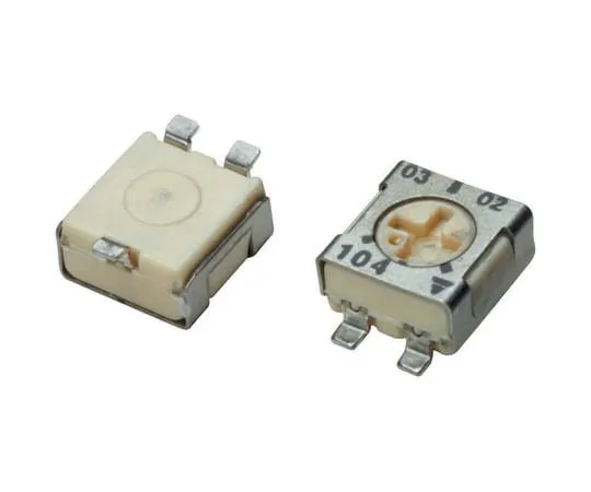 63-4821-92　50kΩ SMD Trimmer Potentiometer 0.25W Top Adjust Vishay TS53 Series　TS53YL503MR10