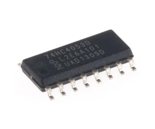63-4712-38　74HC4053D,652 Nexperia, Multiplexer/Demultiplexer Triple 2:1, 5 V, 16-Pin SOIC　74HC4053D,652
