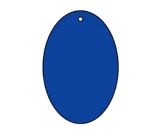 62-6154-13　Plain Plate Blue Oval Type 5-Piece Set　886-45