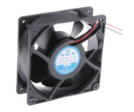 63-4867-50　RS PRO Axial Fan, 120 x 120 x 38.5mm, 73cfm, 3W, 12 V dc　541-5126