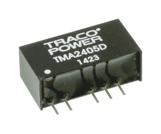 63-4721-55　TRACOPOWER TMA 1W Isolated DC-DC Converter Through Hole, Voltage in 21.6 → 26.4 V dc, Voltage out ±5V dc　TMA 2405D