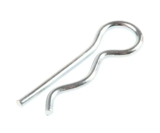63-4656-09　Bright Zinc Plated Steel Retaining Clip, 1/4in Diameter　839-274