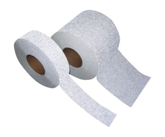 67-2353-21　Sticking Type Landing Line Temporary Floor Tape DisFloor Tape White 150 mm Width　JISLINETAPE15W